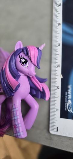 Princess Twilight Sparkle Vinyl (missing gem) Equestria Girls Plaid Design Brushable Tail MLP G4 My Little Pony