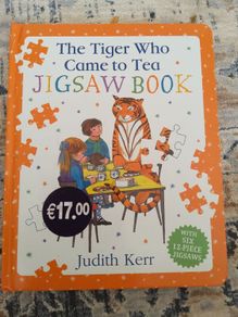 The Tiger Who Came to Tea Jigsaw Book