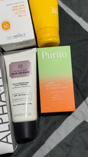 Viral Korean sunscreen new