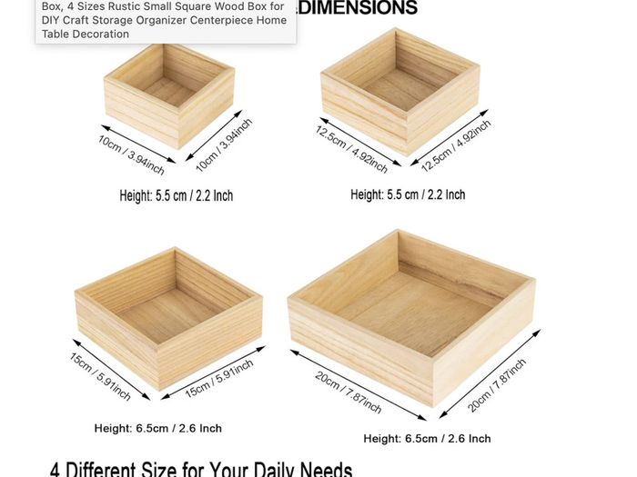 craft fair display boxes