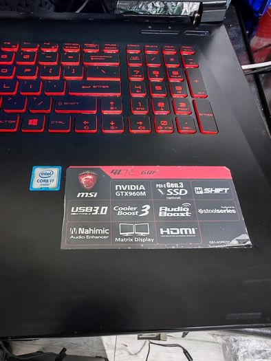 Msi gaming laptop
