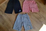 3 pairs of  26 inch waist shorts approx 10-11 years
