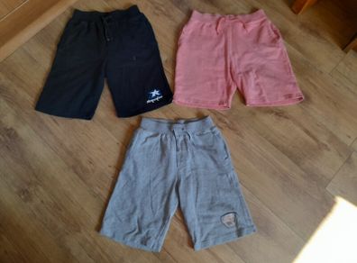 3 pairs of  26 inch waist shorts approx 10-11 years