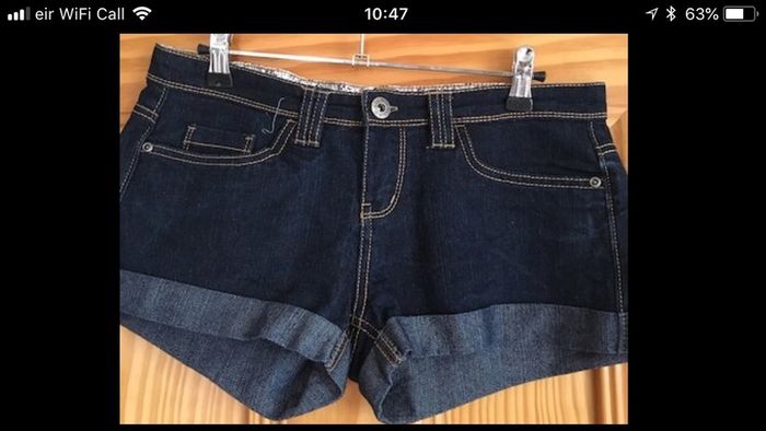 denim hot pants