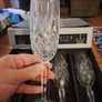 Vienna Suite 24% Lead Crystal Champagne Flutes Image 4