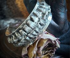 1 Made to Order Denture Dentistry Meets Fashion Teeth Smile Soldered Gnashers Wearable Art Silver Bracelet Oddity Bangle Cuff Bite Weird