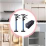 Cabinet Lifter - Adjustable from 48 to 114 cm Third Hand | 30 kg Load Capacity Work Easier Levelling Bar Lift Bracket for Electrical Appliances Construction Fridge Awning Image 5
