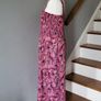 Dunnes pink pattern summer dress, Size 16-18 Image 2