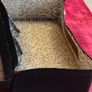 Vintage Mid-Century Black Rexine Suitcase Image 2