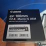 Canon EF 100mm F2.8L IS USM Macro Camera Lens Image 8