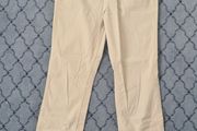 Cream and White Stripped Straight Leg Jeans from Per Una size 12