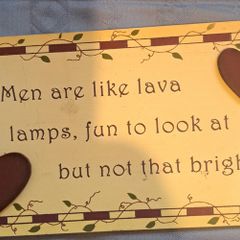 decorative wall plaque