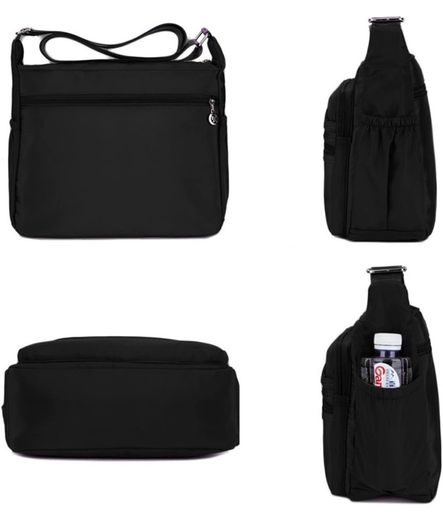 Women's Multi-Pocket Casual Crossbody Handbags Waterproof Shoulder Nylon Bags MULTIPLE COLOURS AVAILABLE (FREE POSTAGE)