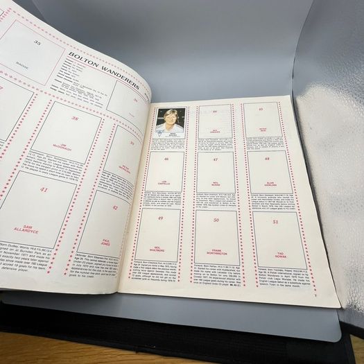 Vintage Panini Football 80 Football Sticker Album 1980