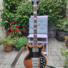All original 1973 Ibanez Artist Bass 2615B with original HSC
