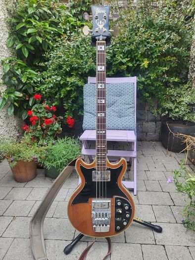 All original 1973 Ibanez Artist Bass 2615B with original HSC
