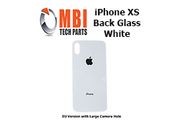 iPhone XS Replacement Back Glass Door Cover with Adhesive White