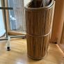 Mid Century Bamboo / Pencil Reed Stick Stand Image 3