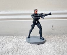 Disney Marvel Avengers Winter Soldier approx. 9 cm. Figure Cake Topper Used Please see photos