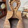 Vintage Woven Rocking Chair by Maria Vinka Image 2