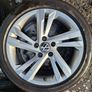 17" Genuine Vw Valencia Alloys with tyres Image 4