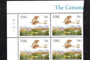 2003 Ireland Centenary of Powered Flight Commemorative Stamps Plate Block 1A1A1A1A Mint Never Hinged (MNH)