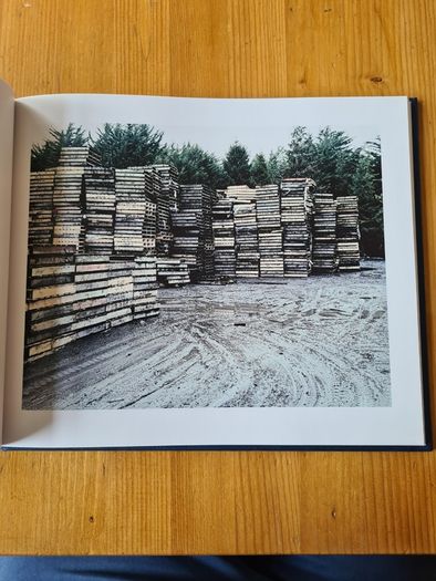 Under A GREY Sky. By Simon Burch. This Book Of Photos  Follows The landscape,people, & Towns Affected By The Collaps Of Board Na Mona's Peat Mining  Industry. IN IRELAND.