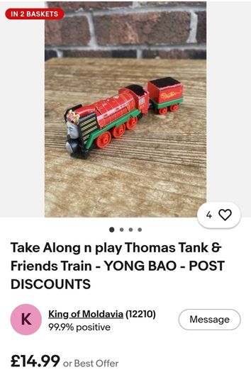 x10 Bundle - Thomas Tank Engines Friends - Diecast Metal Magnetic Take N Play Train Engines - Open To Offers!!