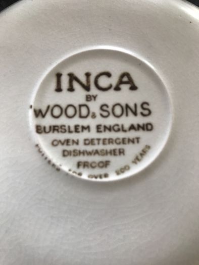 Retro Woods "Inca" Coffee pot &Cups with saucers