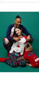 Christmas family pyjamas 3 pairs