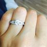 Platinum Diamond Engagement Ring with GIA Certified 0.70ct Centre Stone Image 2
