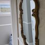 Ornate gold wall mirror - vintage style Image 2