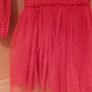 Girls christmas reindeer party dress age 5-6 years Image 3