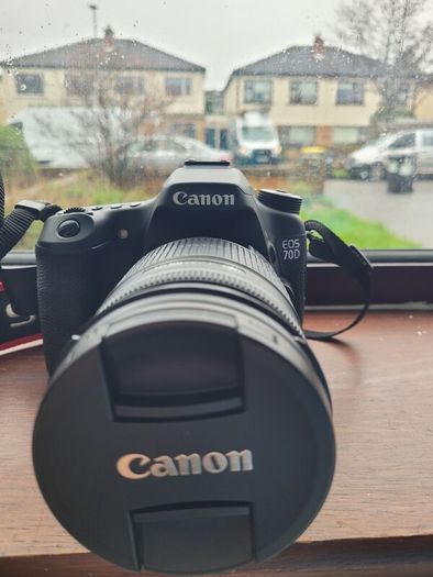 Canon 70D with 18-200 lens