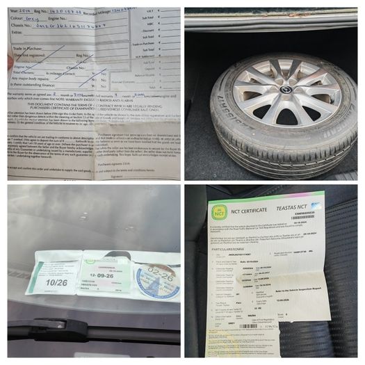 142 Mazda6 D 12 stamp serv hist,Nct 9/26 tax 190