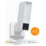 Netatmo Smart Outdoor Surveillance Camera with 105dB Alarm, Wi-Fi, Built-In Lighting, Motion Detection, Night Vision, No Subscription, White, NOC-S-W Image 3
