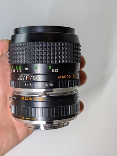 Minolta Rokkor 50mm Macro f3.5