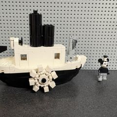 lego gwp steam boat Micky, complete set unboxed