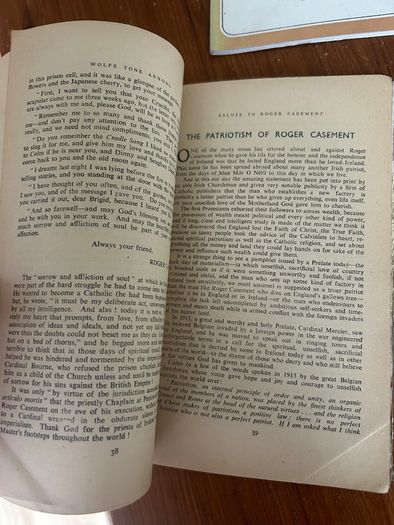 Old Irish Magazine booklet memorabilia