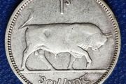Ireland 1937 Shilling Silver