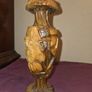 Hand carved wooden Bethlehem Vase Image 6