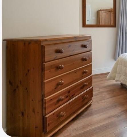 Large Pine Chest of drawers
