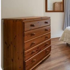 Large Pine Chest of drawers