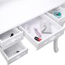 Dressing Table with 3 Mirror Stool Makeup with stool, 7 drawers Image 8