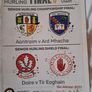 GAA Hurling Programmes (Ulster) X 7 Image 8