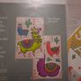 funky llama wall art and light switch art Image 4