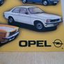 Opel Kadett C classic car tin metal sign Image 3