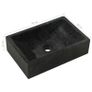 Sink 45x30x12 cm Marble Black Image 8
