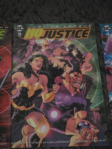 Justice League No Justice #1-4 Full Set