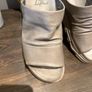 Lofina taupe leather ruched sliders eu 40 Image 3